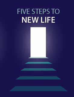 Tract: Five Steps To New Life [100 Pack] PB - Victory Gospel Tracts